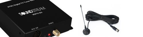 Soundstream VDTV-2U Universal ATSC Digital Car TV Receiver / Tuner Module DC 12-24V Compatible