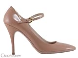 Prada Women's Patent Leather Mary Jane Heels Shoes