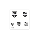 LOS ANGELES KINGS OFFICIAL LOGO FINGERNAIL TATTOOS