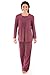 Women's Long Sleeve Pajama Set (Tranquility) Eco-Friendly Apparel by Texere