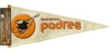 San Diego Padres Cooperstown Wool Pennant Features Embroidery And Appliqu&Atilde;�