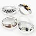 Lot of 12 Acrylic Animal Print Rings Jungle Party Favors