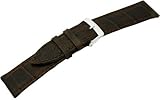 MORELLATO (モレラート) 時計バンド BOLLE 22mm ダークブラウン 牛革アリゲーター型押し X2269 480 032 022