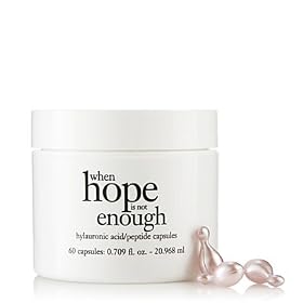 Philosophy When Hope Is Not Enough Replenishing Hyaluronic Acid/Peptide Capsules