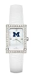 NHL Minnesota Wild Ladies Allure Watch White Leather Strap - UM132