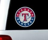Texas Rangers Die Cut Window Film