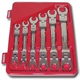 6 Piece Metric Flare Nut Wrench Set