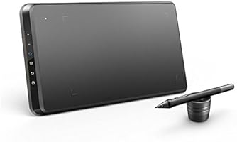 Ugee EX07 Ultra Slim Pro Graphics Tablet TouchSense & Cypress TrueTouch Technology with SilkScreen S2 (5080 LPI 220 RPS 2048 Levels 8x5" Active Area)