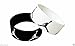 Set of 2 Michael Jordan Wristband Sport Silicone Bracelet Jumpman Logo Black and White