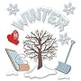 Jolees Boutique Themed Ornate Stickers, Winter