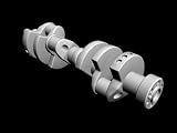 V8 Engine Crankshaft 3D Model