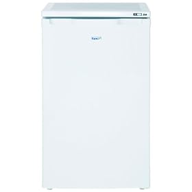 Lec U5010W 50cm undercounter freezer, A+ energy rating, 79ltr capacity, white