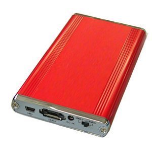 KEIAN KEIAN 2.5インチ外付けHDDケース P-ATA/S-ATA両対応 USB2.0/e-SATA レッド K2500TR/R