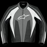 Alpinestars Stunt Leather Jacket , Color