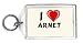 I Love Arnet Keychain