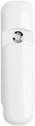 Leofan Mini Handy Mist Sprayer, USB Rechargeable Nano Portable Mist Atomization Beauty Instrument Facial Steamer (White)