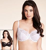 2 Pack - Limited Collection Embroidered DD-GG Bra