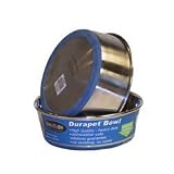 Durapet Premium Stainless Steel Bowl for Dogs and Cats 1.5-qt capacity- 2.54 height x 6.85 width