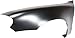 OE Replacement Pontiac Grand AM Front Driver Side Fender Assembly (Partslink Number GM1240264)