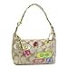 Authentic Coach Light Khaki Signature Multi Graffiti Applique Hobo Bag 17586