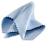 5 Star Microfibre Cleaning Cloth Soft Optical Quality for Screens Cameras and CDs White