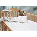 Just for Baby White Down Comforter White Crib