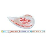 Dr. Seuss Cat In The Hat Motivational Roll On Sticker Tape