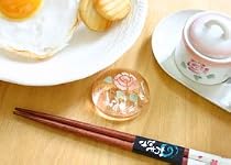 マニー ローズ ガラス・キッチングッズ 箸置きピンク