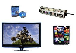LG 55LH90 HDTV + High-performance Hook-up Kit + Power Protection + Calibration