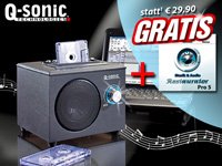 Q-Sonic USB-Kassettenspieler 