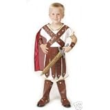 Roman Soldier Greek Gladiator Boy Dressup Costume Halloween Nativity Size 4/6