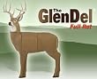 GlenDel Buck with 4 Sided Vital Insert Archery Target