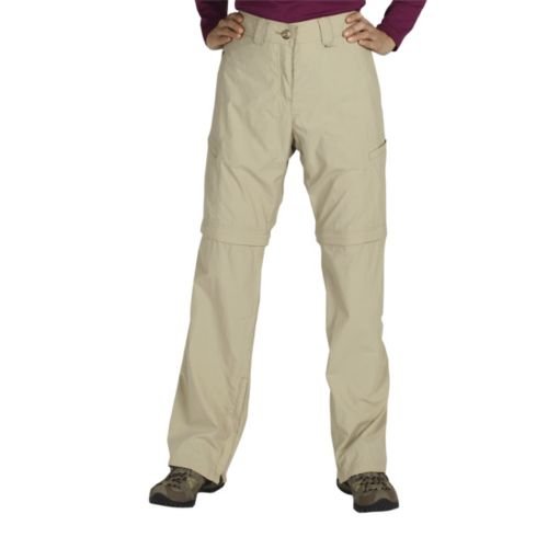 ExOfficio Women's BugsAway Ziwa Convertible Pant,Petite Pant,Light Khaki,12 On Sale