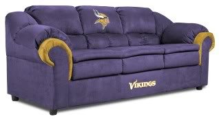 Minnesota Vikings Pub Sofa