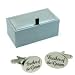 from AJ In The Forest Novelty Wedding BROTHER of the GROOM Cufflinks Gift Boxed