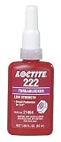 Loctite Adhesive,Threadlocker 222, Low Strength, 10 ml