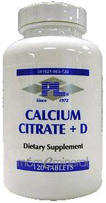 Calcium Citrate + D 120 Tablets by Progressive Labs