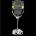 Arthur Court Grape Wreath Wine Glass
