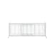 Richell Freestanding Pet Gate Large, Origami White