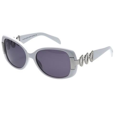 Fossil PS7078100 Damen Sonnebrille in weiß Coconut grove