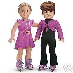 American Girl 2-in-1 ice skating outfit by American Girl