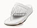 Fitflop Fringe Ecru Suede Size 6