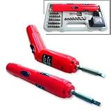 41 piece 3.6V Foldable Cordless Screwdriver Kit