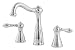Tools & Hardware : Price Pfister 049M0BC Marielle Double-Handle WideSpread Lavatory Faucet with Pop-Up, Chrome