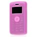 Silicon Skin Hot Pink Rubber Soft Cover Case for LG enV3 VX-9200 Verizon [WCM116]