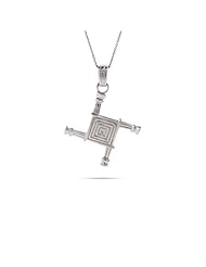 Sterling Silver St. Brigids Cross Pendant