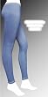 Junior/Missy Cotton/Poly/Spandex Denim Legging in Navy or Black. Sizes S-M-L