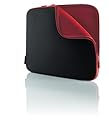 Belkin Neopren Netbook-Schutzhülle 25,9 cm (10,2 
Zoll)kohlenschwarz/ weinrot
