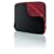 Belkin Neopren-Schutzh�lle f�r Netbooks bis zu 25,9 cm (10,2 Zoll), kohlenschwarz/ weinrot