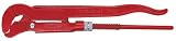 Rennsteig 131 015 2 Eckrohrzange 45 Grad, 1.5 Zoll 0-60 mm, Chrome Vanadium Stahl
